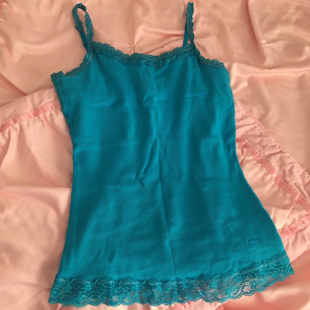 Blue cami